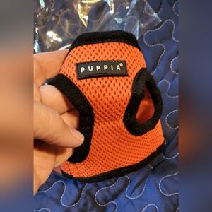 Puppia Sports Soft Dog Harness - Mesh -orange - XS - size X-Small